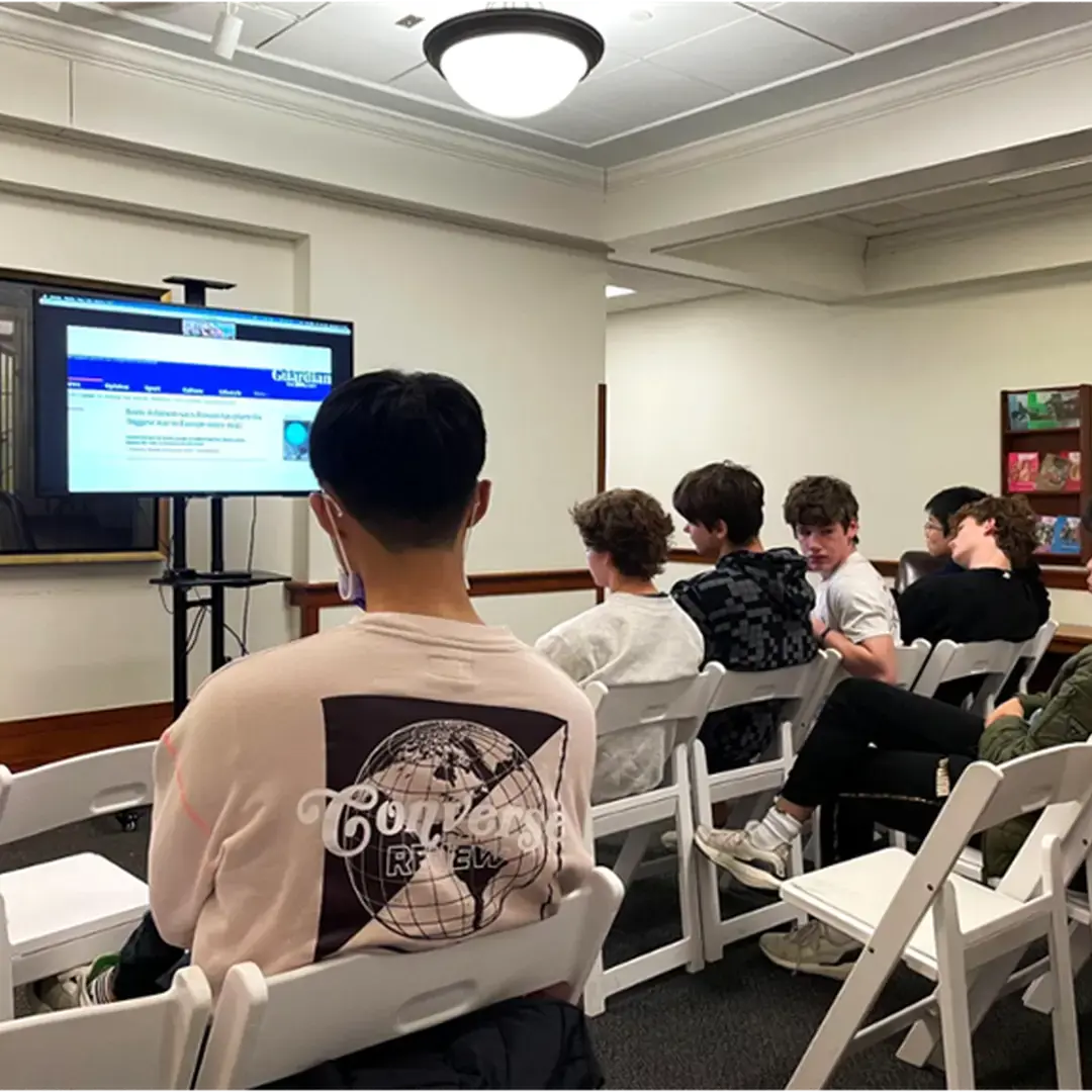 History Club Discusses Historical Context with Stanford Professor